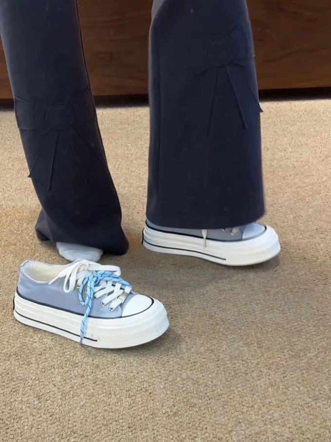 低帮 松紧带 系带 