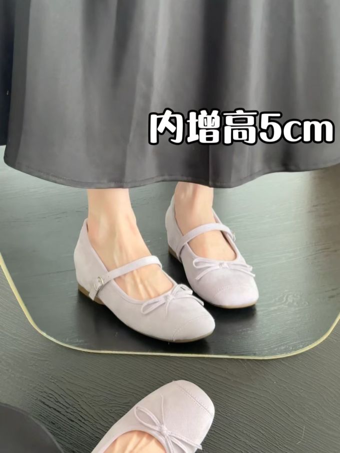 圆头 低帮 浅口鞋 皮革