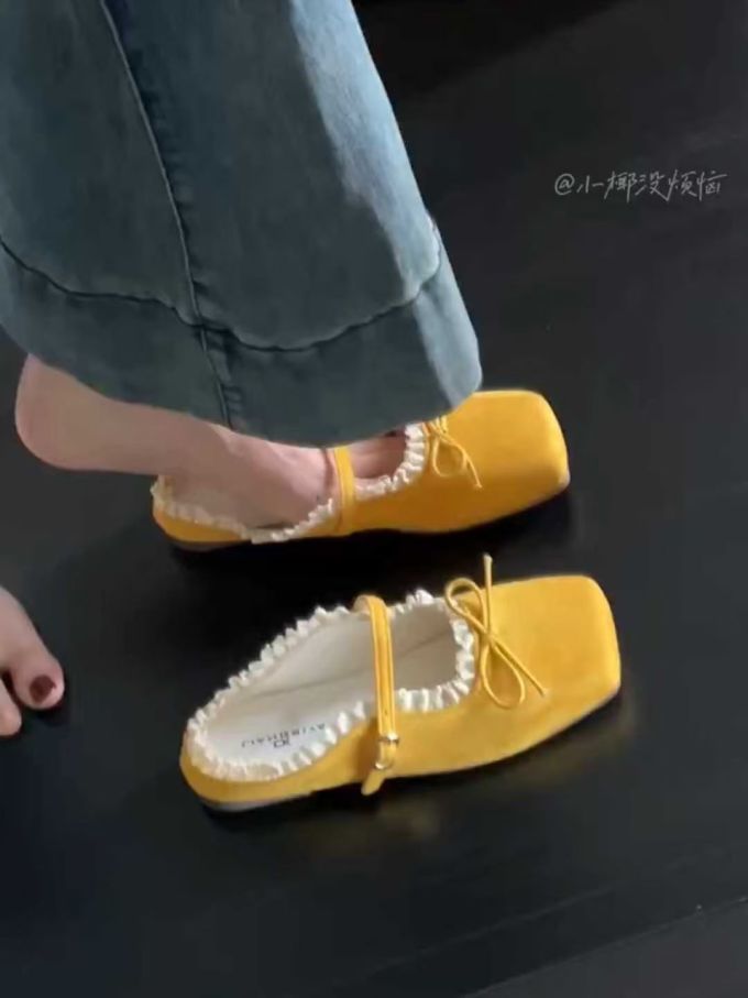 方头 浅口鞋 
