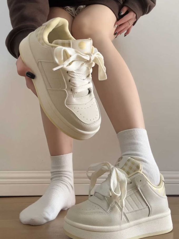 低帮 系带 皮革 