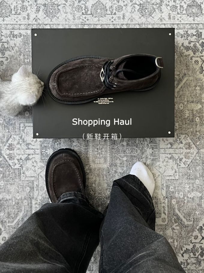 圆头 系带 皮革 