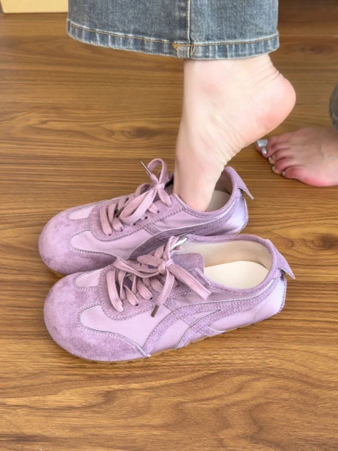 低帮 系带 皮革 