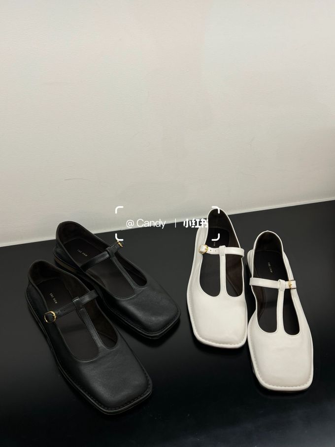 方头 袢扣 中口鞋 皮革 