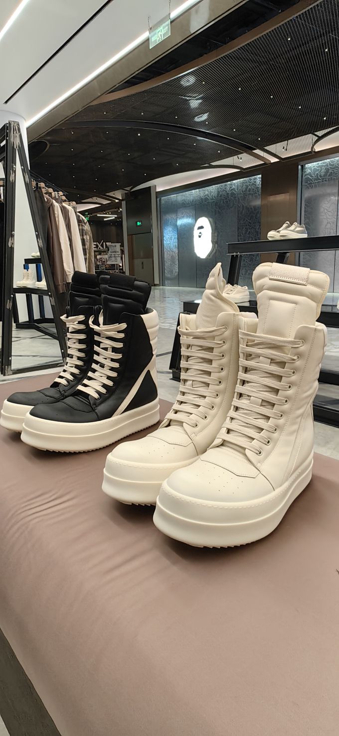高帮 皮革 