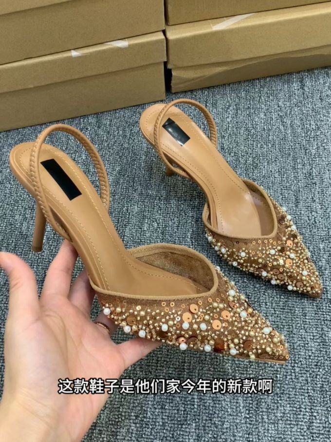 高跟 细跟 无帮 