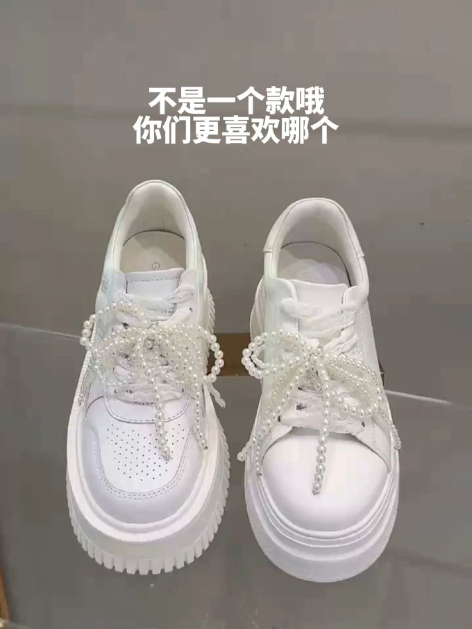 高帮 系带 皮革 