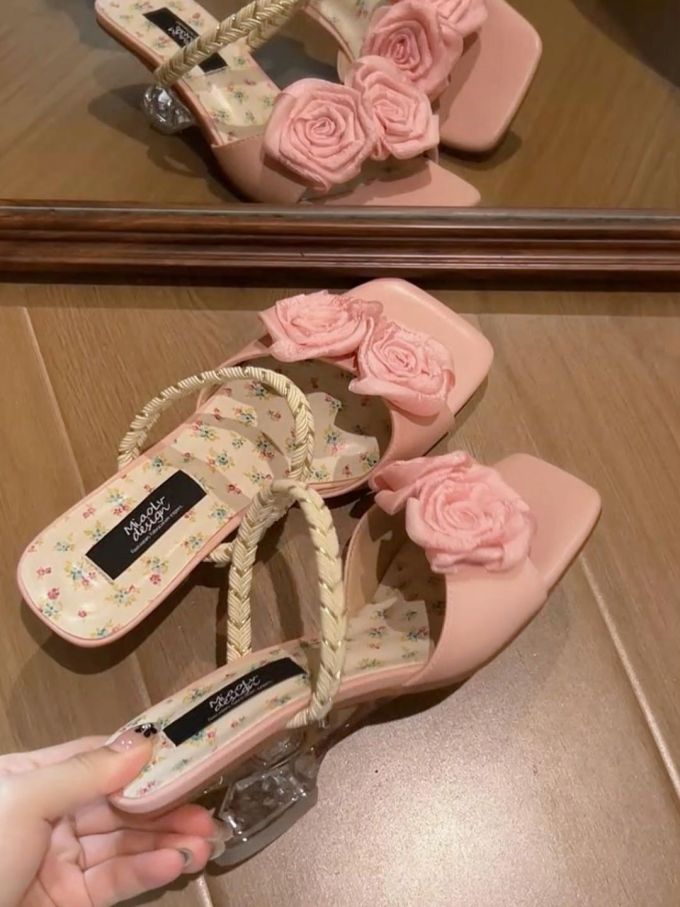方头 袢扣 中口鞋 皮革