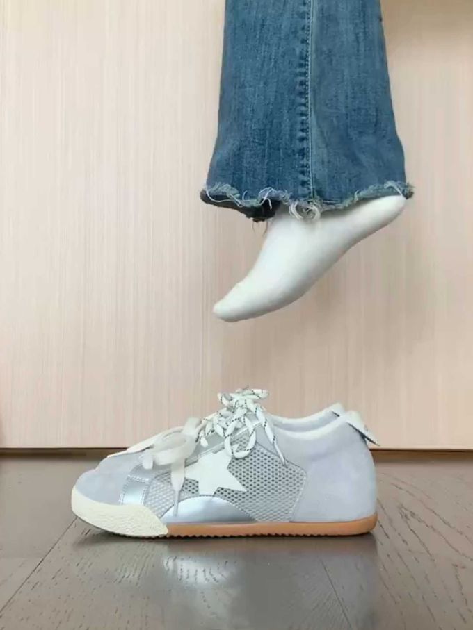低帮 系带 网面