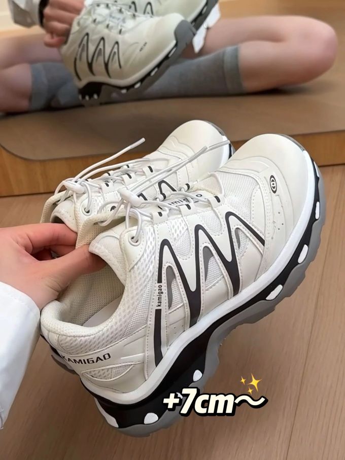 低帮 系带 网面 