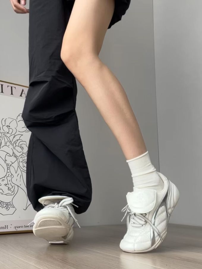 低帮 系带 皮革