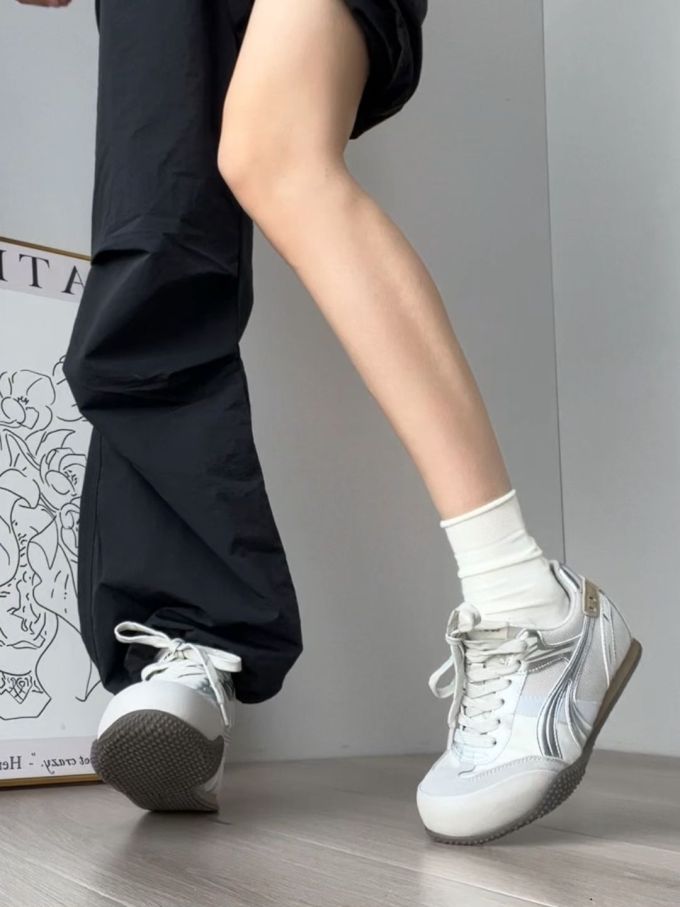 低帮 系带 皮革