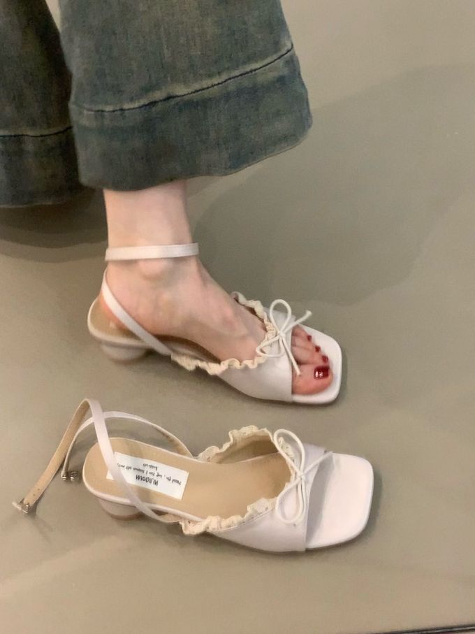 无帮 袢扣 皮革 