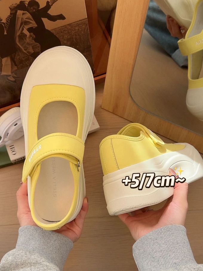 圆头 中口鞋 皮革
