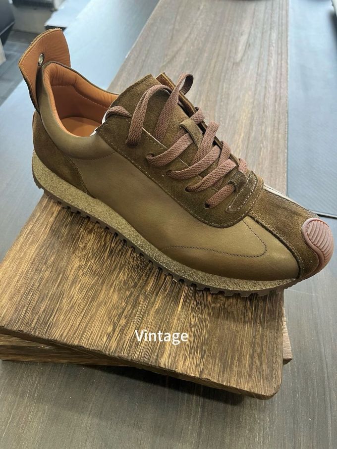 低帮 系带 皮革