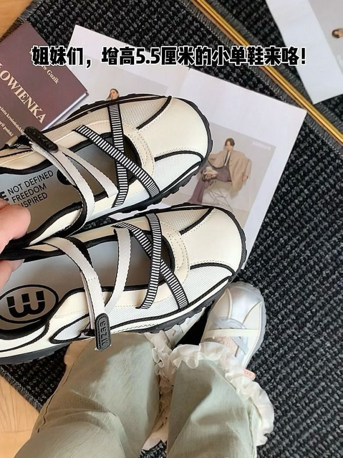 圆头 低帮 中口鞋 皮革 
