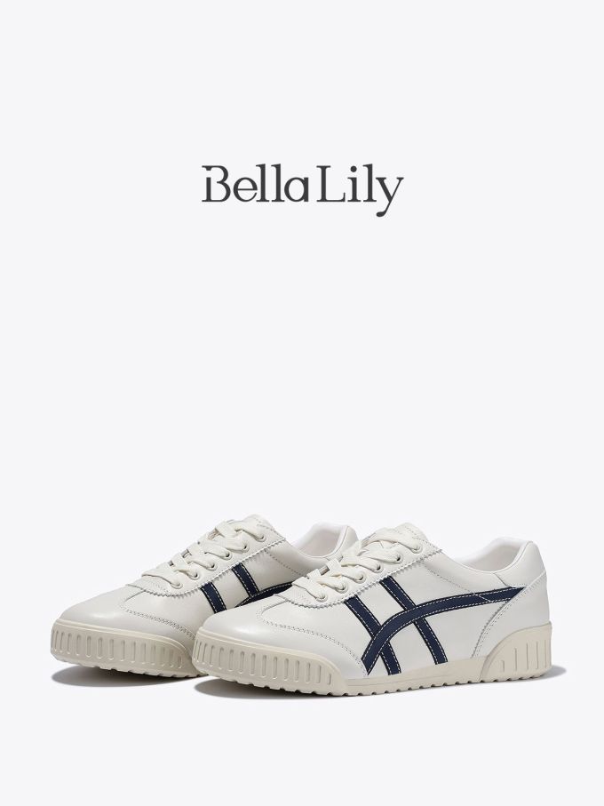 低帮 系带 皮革 