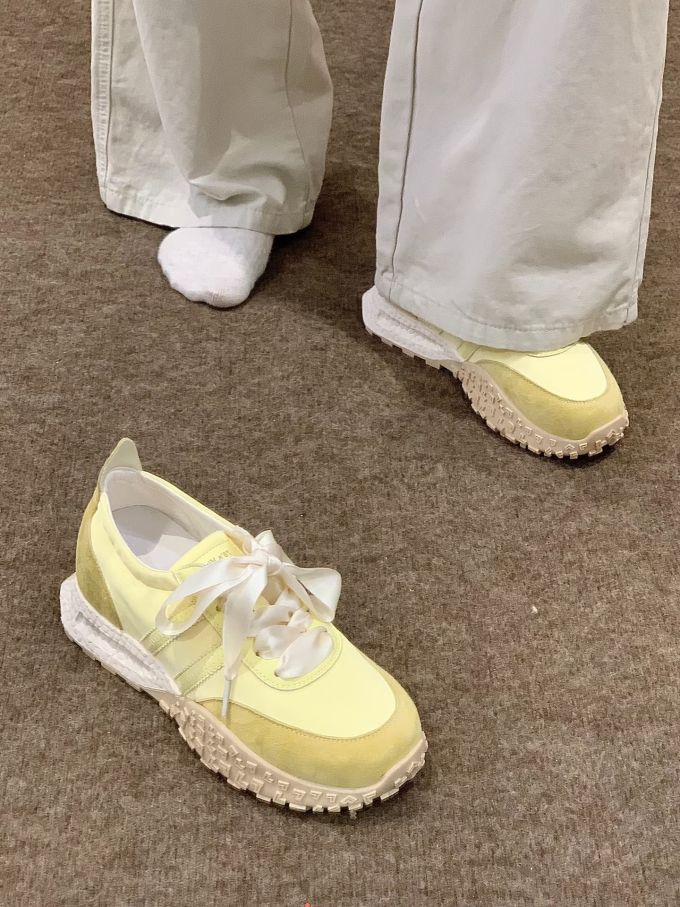 低帮 系带 皮革 