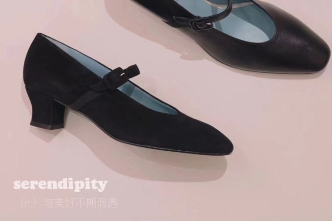 袢扣 中口鞋 皮革 