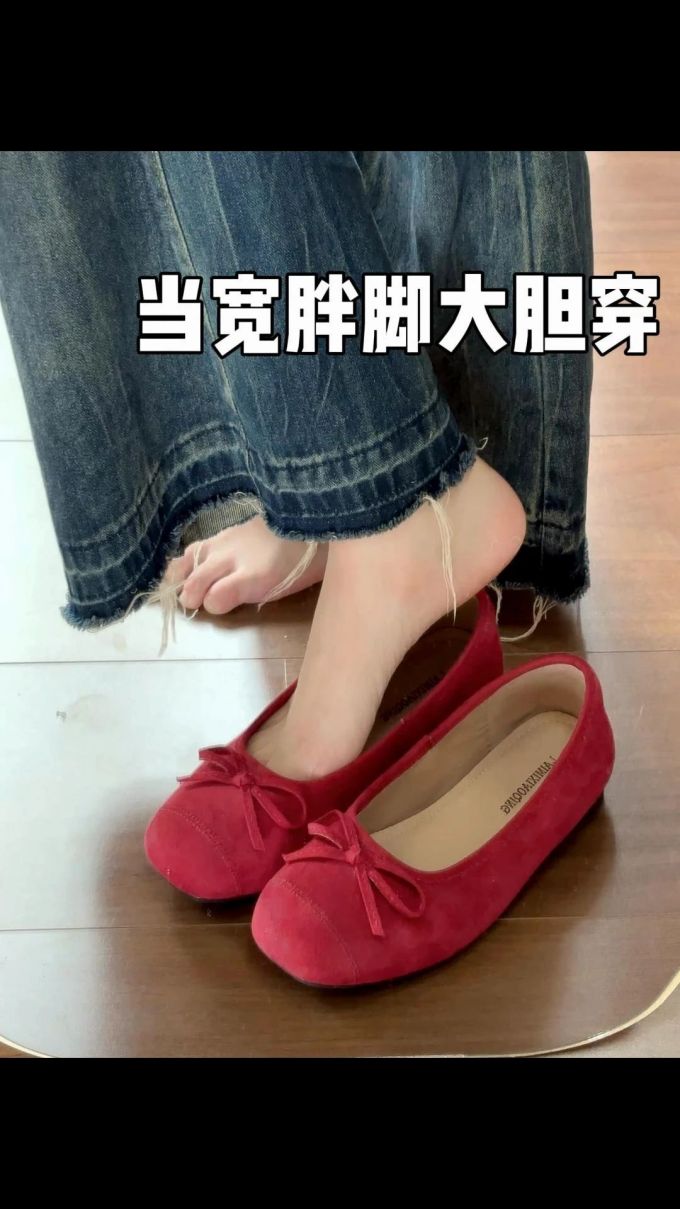 圆头 一脚蹬 中口鞋 皮革 