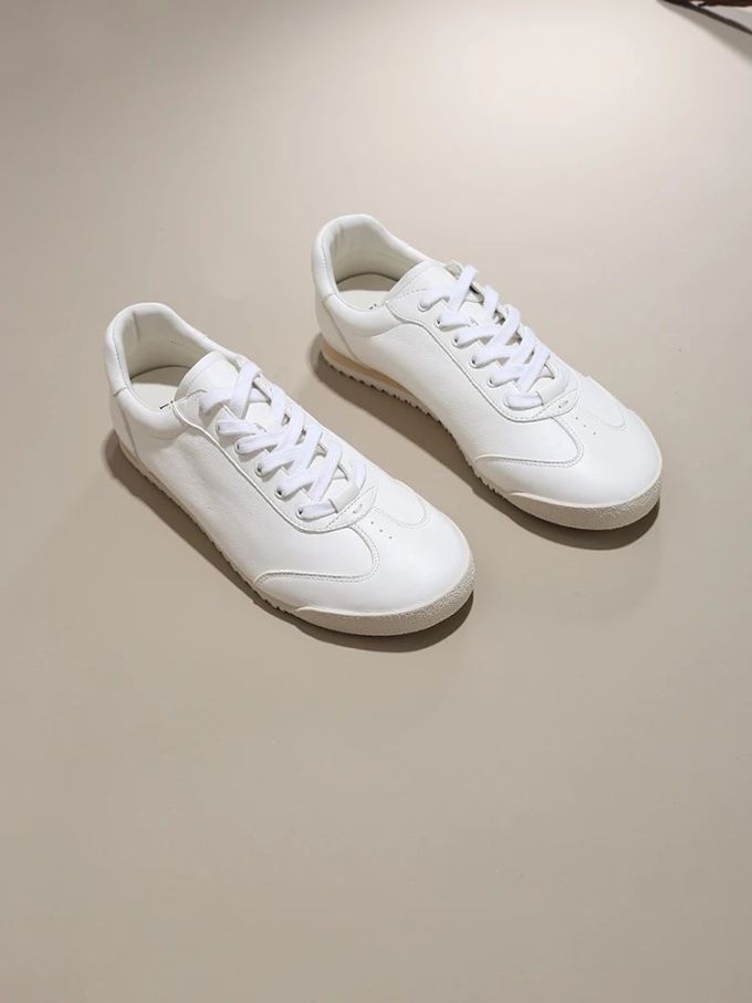 低帮 系带 皮革 