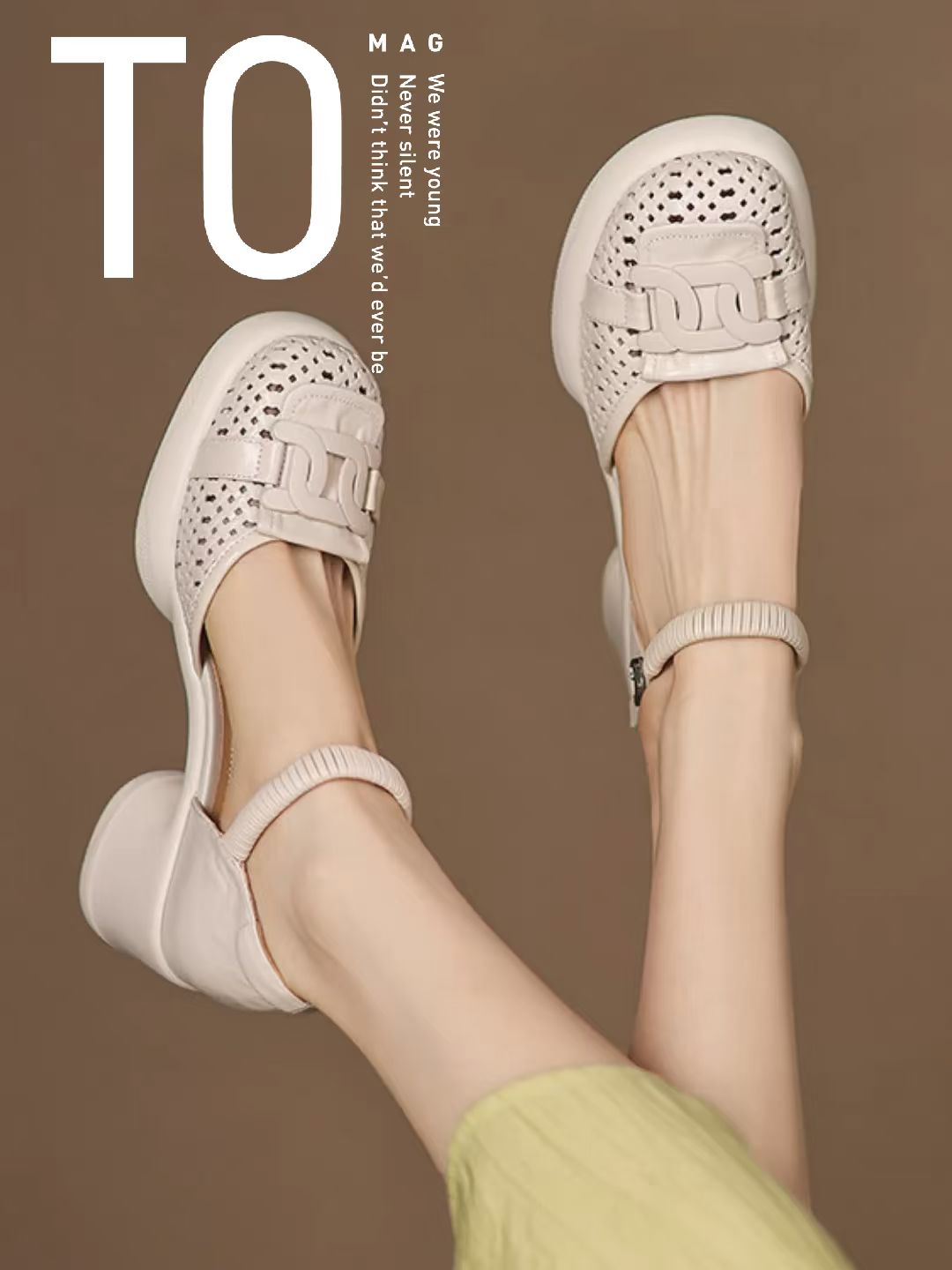 圆头 中口鞋 皮革  - VALI鞋履AI设计主图