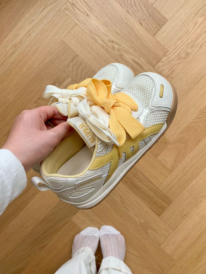 低帮 系带 网面 