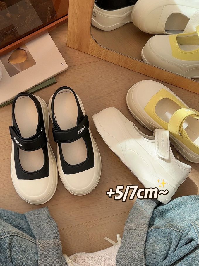 圆头 中口鞋 皮革 