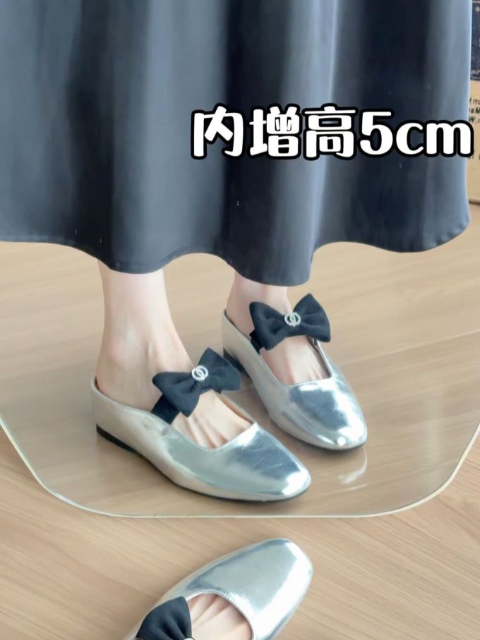 圆头 中口鞋 皮革
