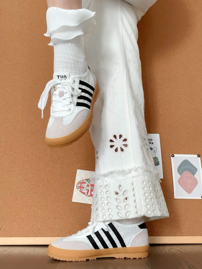 低帮 系带 皮革 