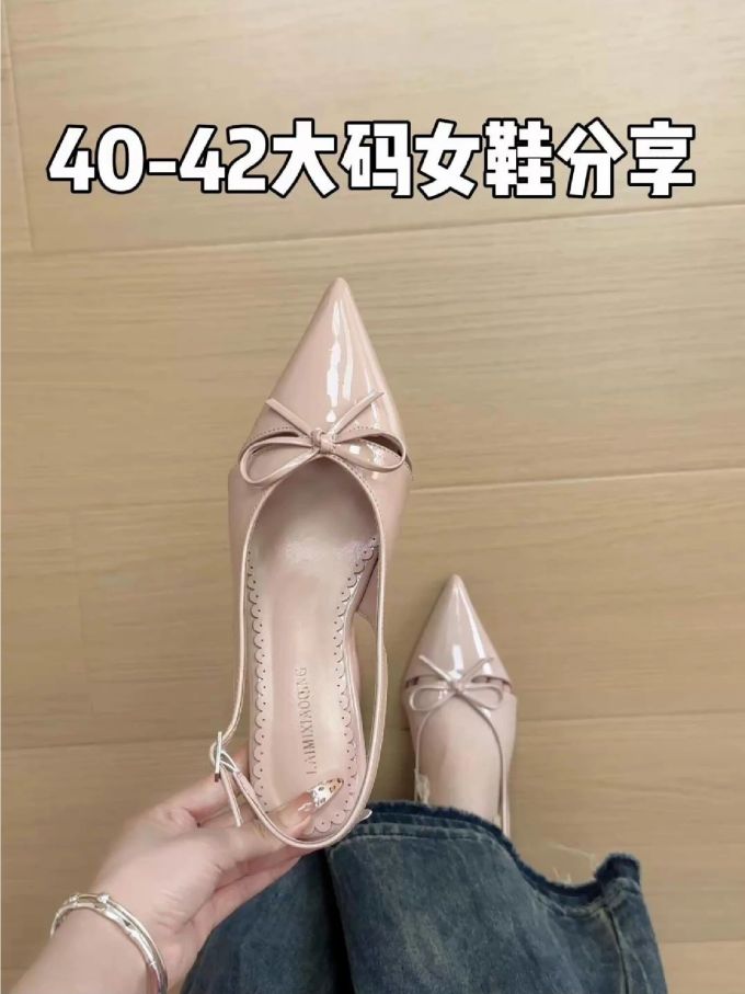 尖头 一脚蹬 浅口鞋 网纱 