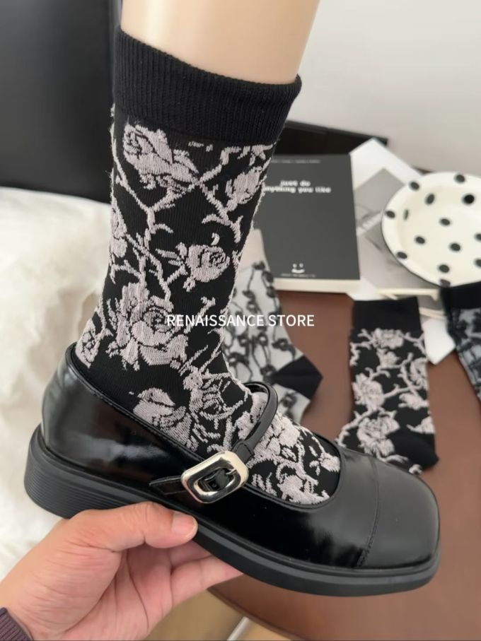 圆头 中口鞋 皮革