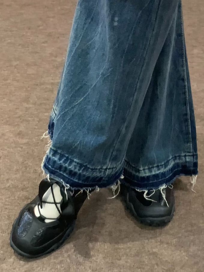 圆头 弹力绳 中口鞋 皮革