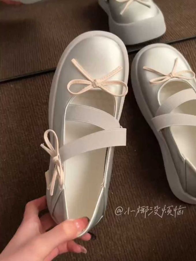 异形头-分趾 浅口鞋 皮革