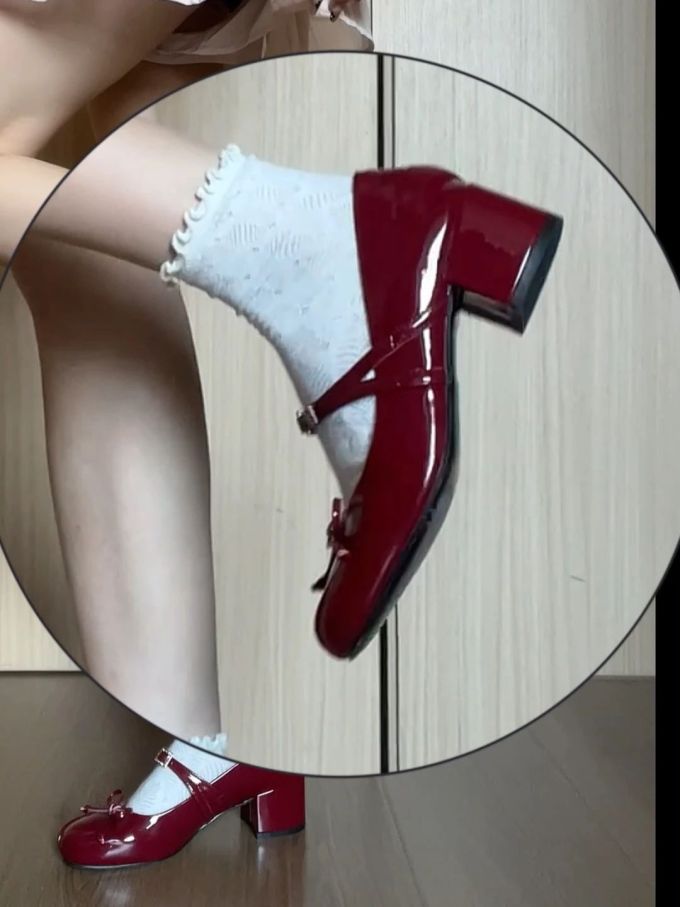 中口鞋 皮革
