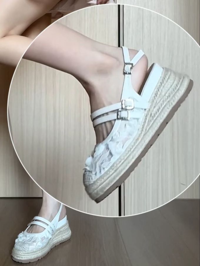 厚底 袢扣