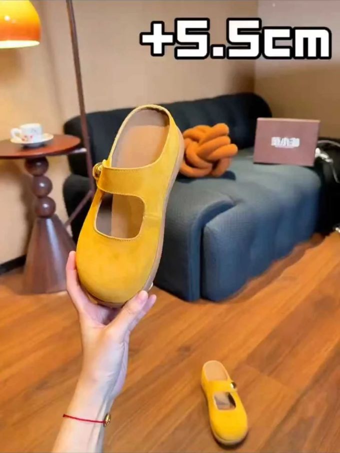 圆头 袢扣 中口鞋 皮革