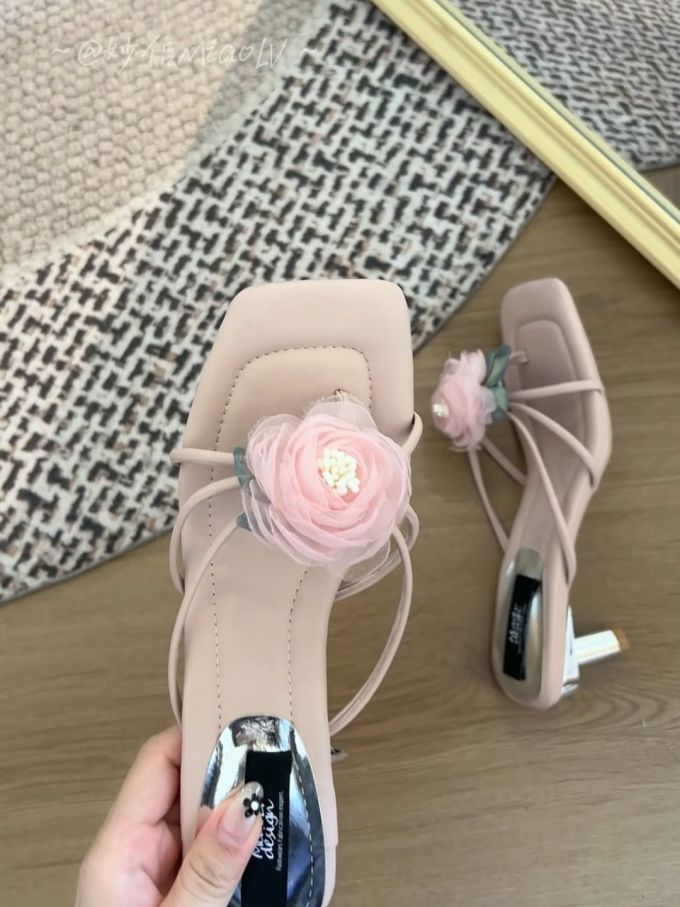 高跟 粗跟 无帮 皮革