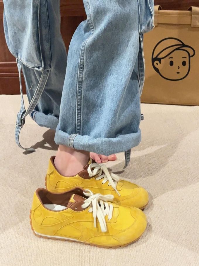 低帮 系带 皮革