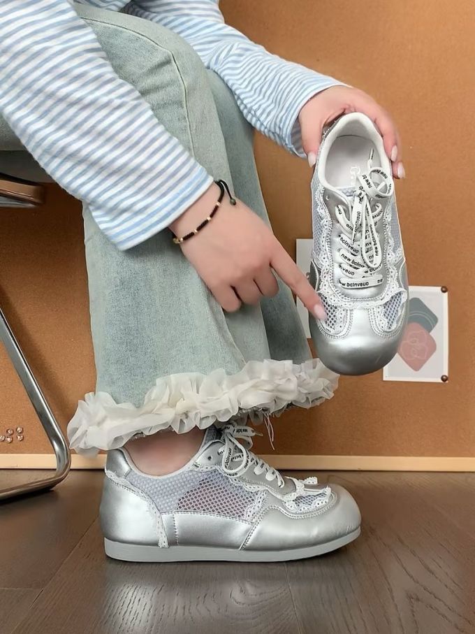低帮 系带 皮革