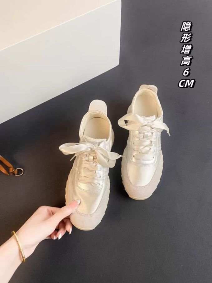 中帮 系带 皮革