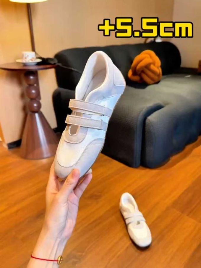圆头 低帮 深口鞋 皮革