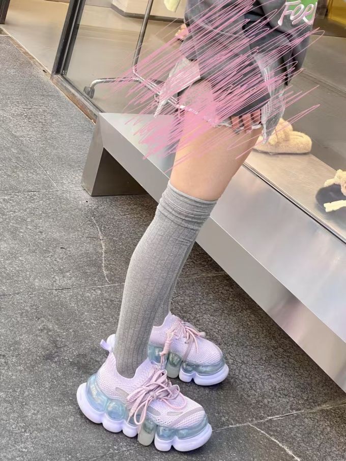 低帮 系带 网面
