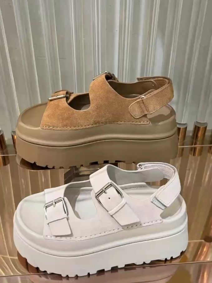 无帮 袢扣 皮革 
