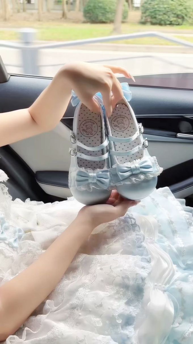 圆头 中口鞋 皮革