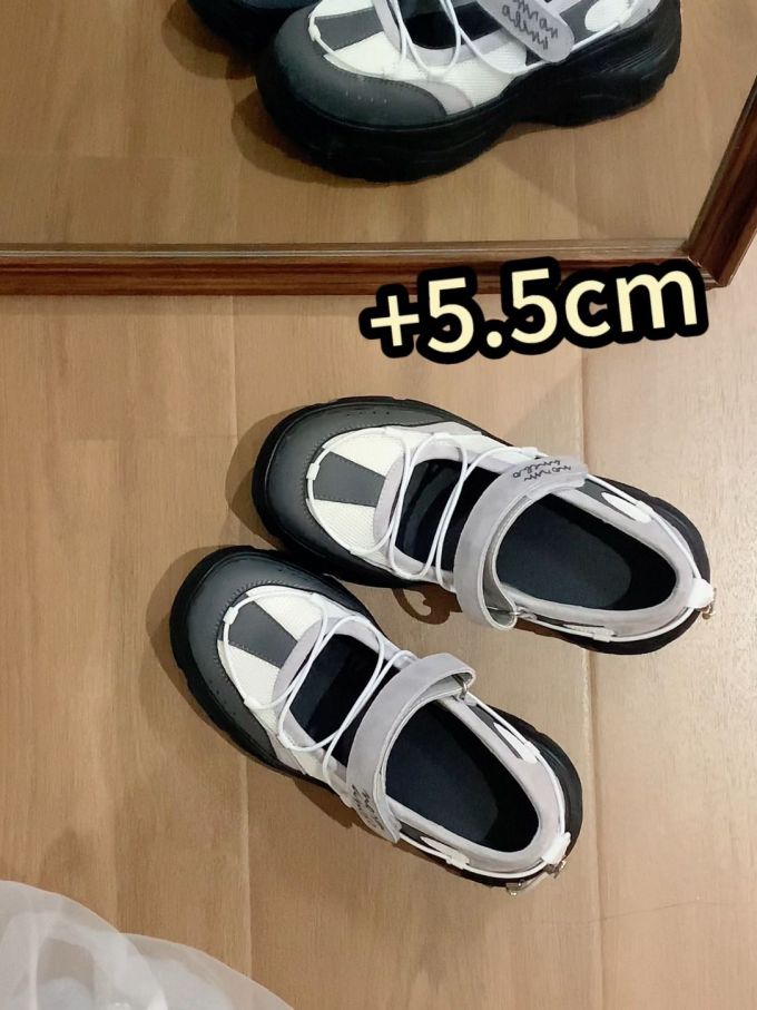 圆头 魔术贴 中口鞋 皮革