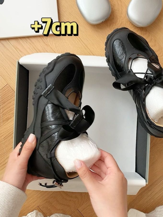 平底 皮革