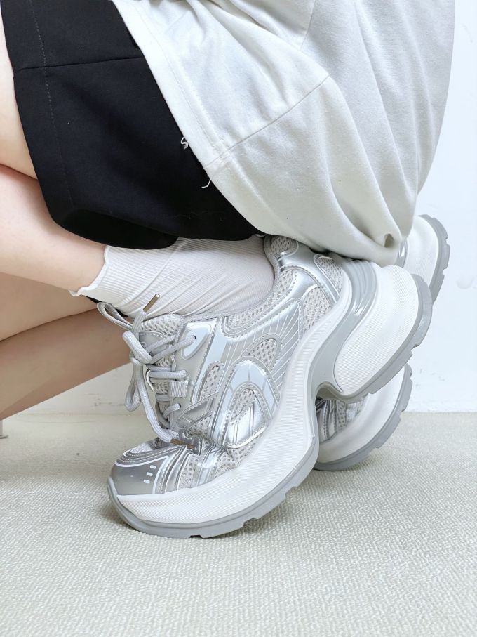 低帮 系带 网面