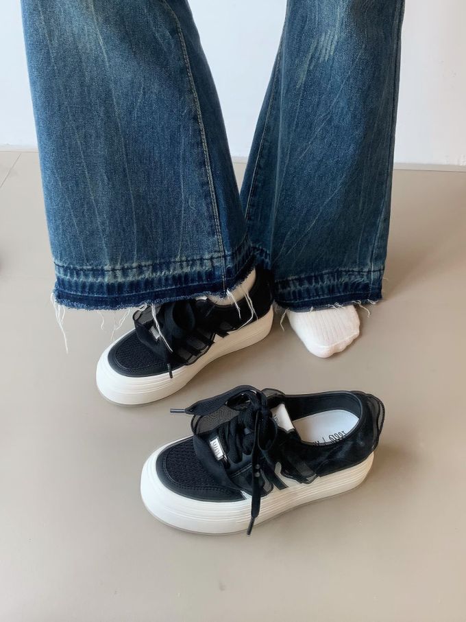 低帮 系带 皮革