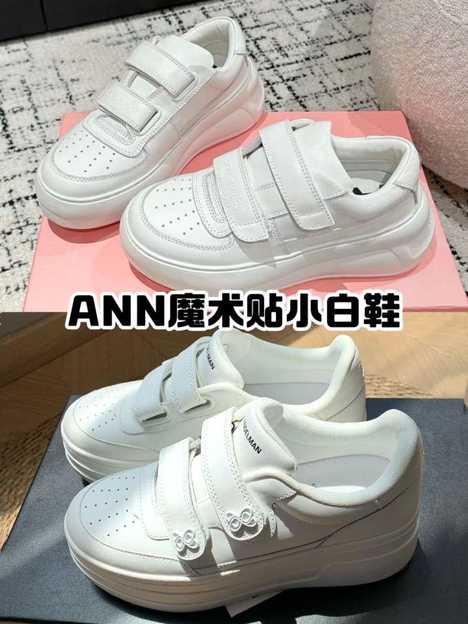 低帮 魔术贴 皮革