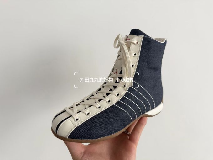 高帮 系带 布面